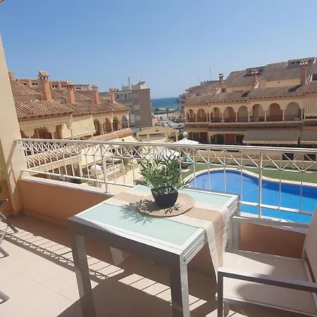 Precioso Apartamento En Complejo Residencial Con Piscina Y Vistas Al Mar Apartment *